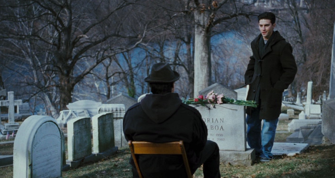 At Adrians Grave