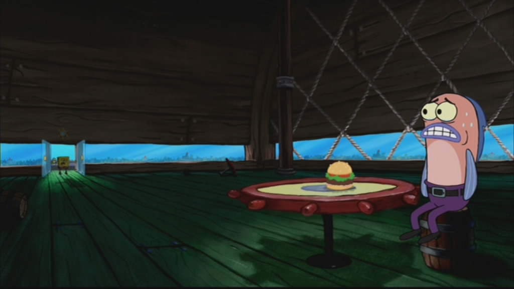 The hamburger stared back. It was war.