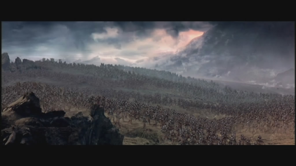 Early, unused footage from first theatrical trailer.