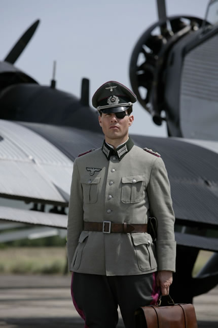 Tom Cruise as Colonel Von Stauffenberg.