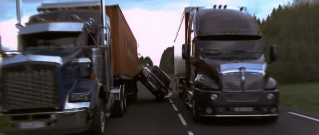 Frank made his own overtaking lanes.