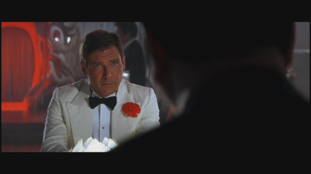 Indy without his trademark jacket and hat.