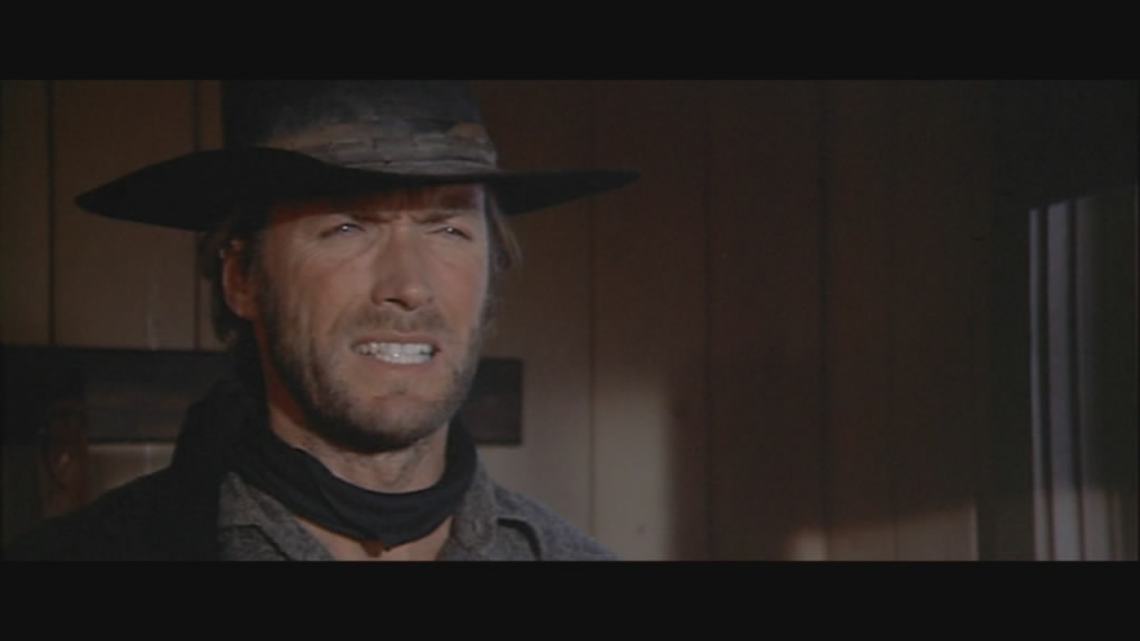 Clint's trademark grimace.