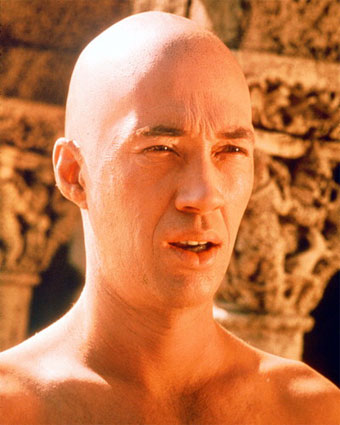 Dadvid Carradine in the TV series, Kung Fu.