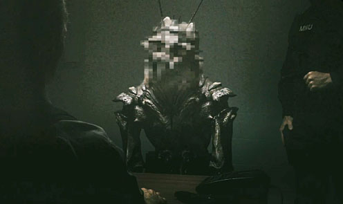 So the guy said to the guy with the pot-plant... he head is square...