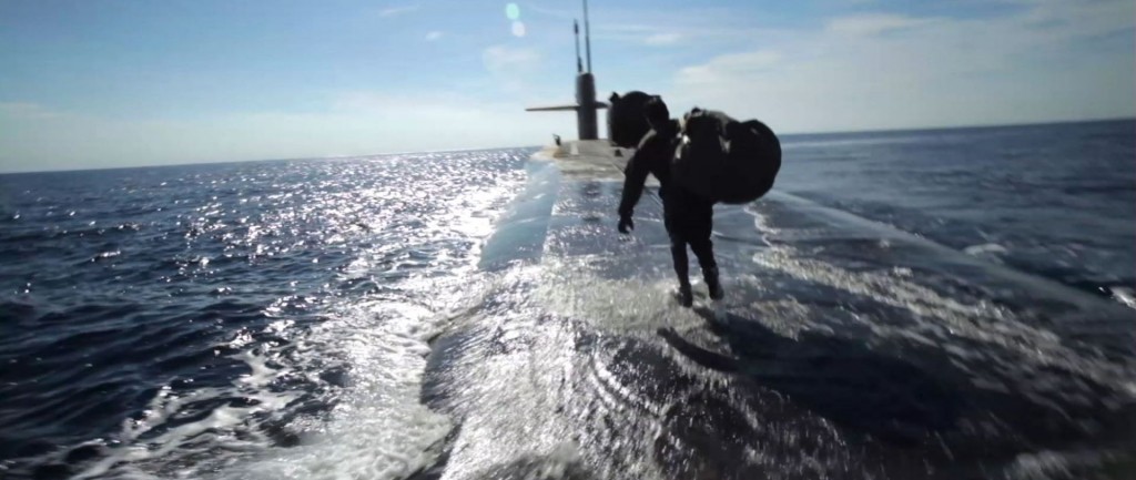 Because submarines just appear out of nowhere and you can stand on them. In the ocean. F@ck you.