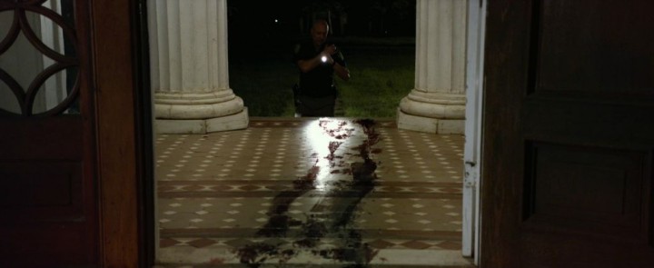 When in doubt, always follow the trail of blood....