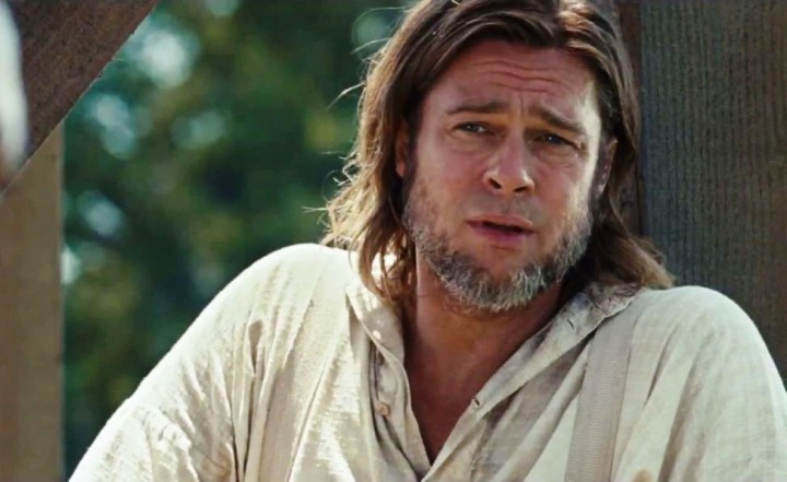 Hot white dude in black slavery film? The definition of contrast?