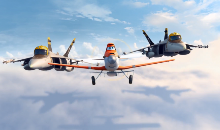 Leaving with a jet plane.
