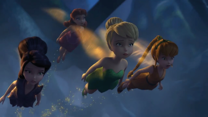 Flying to the rescue, fairy style....