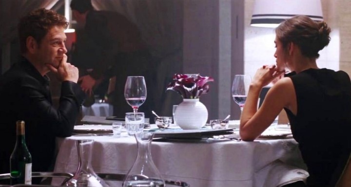 Awkward dinner convo didn't stop Alan from trying to pick up.