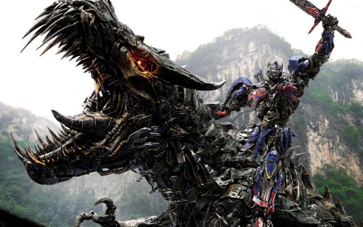 I never thought I'd EVER get to use the phrase "Optimus rides Grimlock".