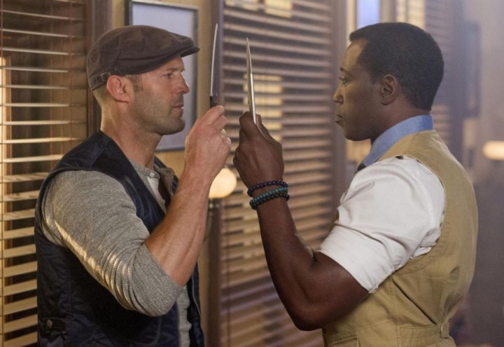 No, we don't play "rock paper scissors" here. We play "knife, knife and knife"....