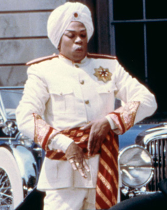 Mr Holder as Punjab in 1982's Annie.