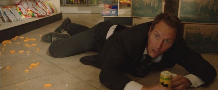 Who hasn't woken up from a big night this way?