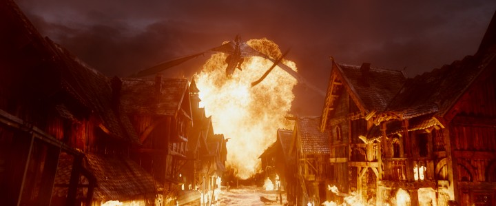 Smaug goes to work.