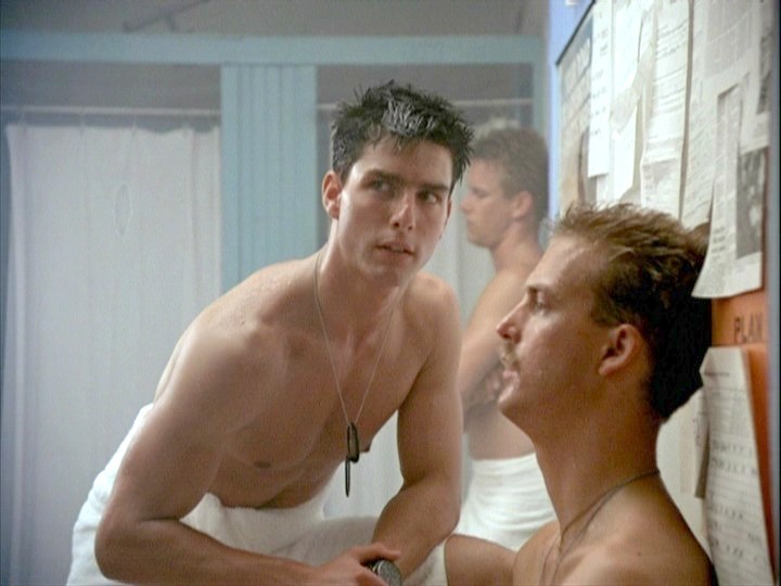 Take of that towel, Goose, and I'll show you my joystick.