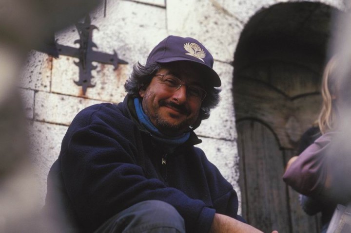 Aussie cinematographer Andrew Lesnie, on the set of Middle Earth.